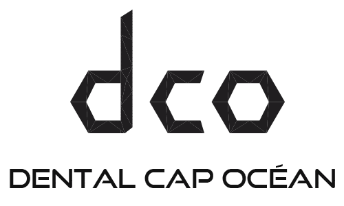 Logo de Dental Cap Océan en gris